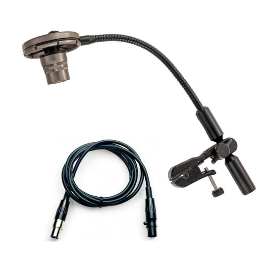 Evno SX-Ta4 Saxophone Microphone for Shure and Evno Wireless (Opt Wireless-Shure/Evno)