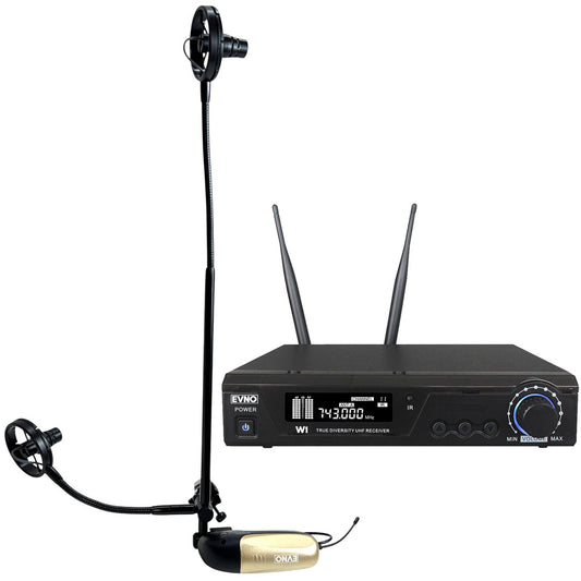 Evno BCX-W1 Wireless Bass Clarinet Double Microphone