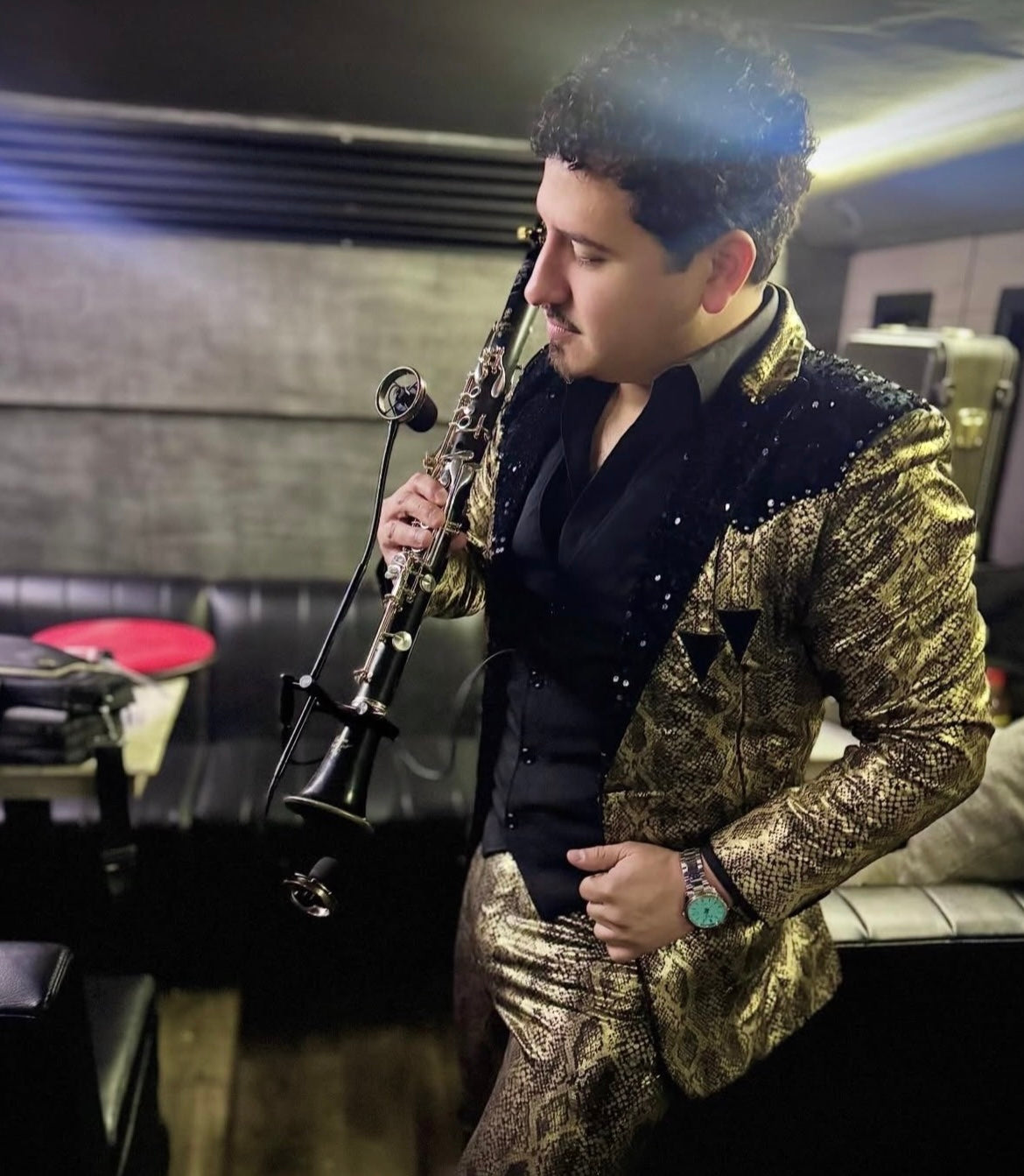Trumpet player Carl Fischer