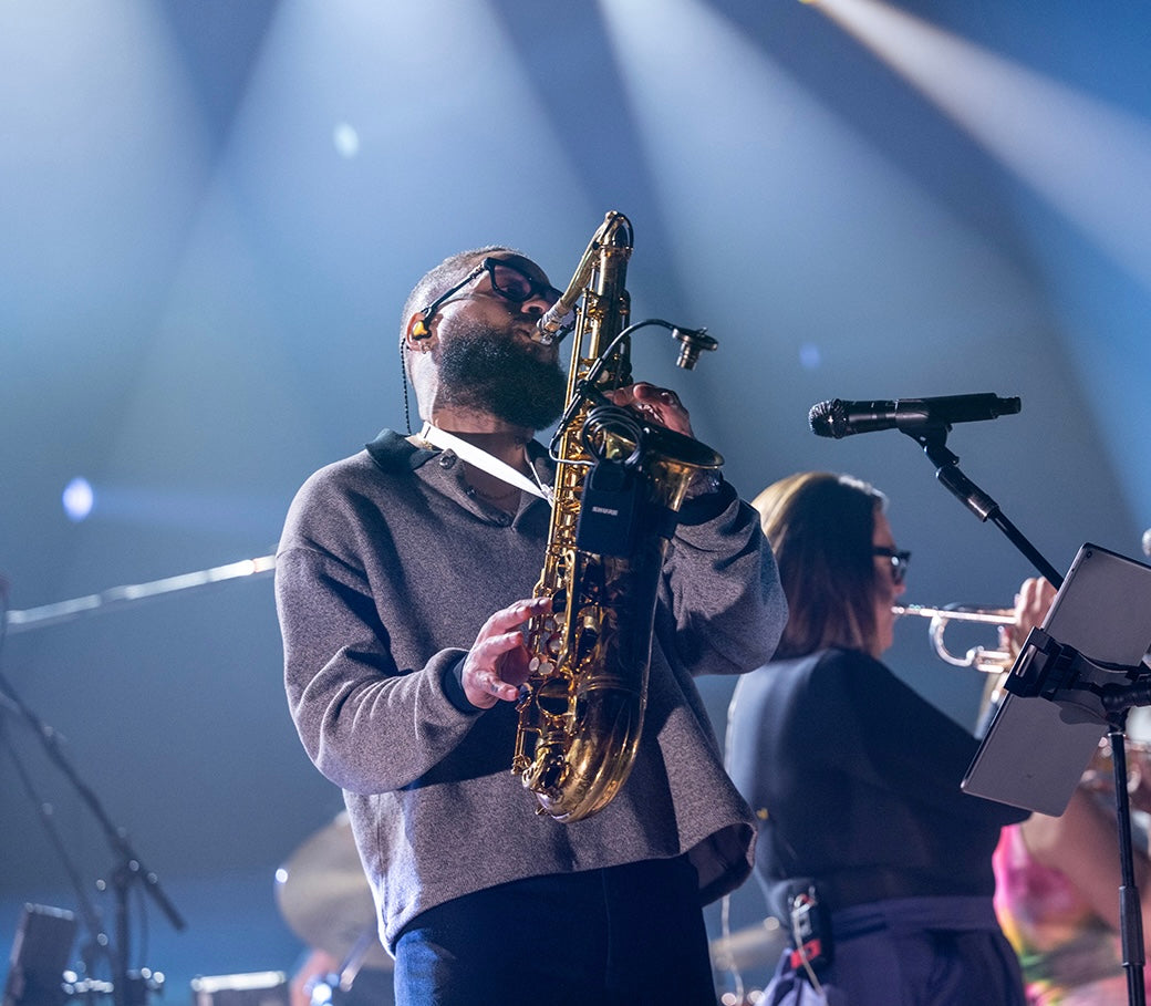 Trumpet player Carl Fischer