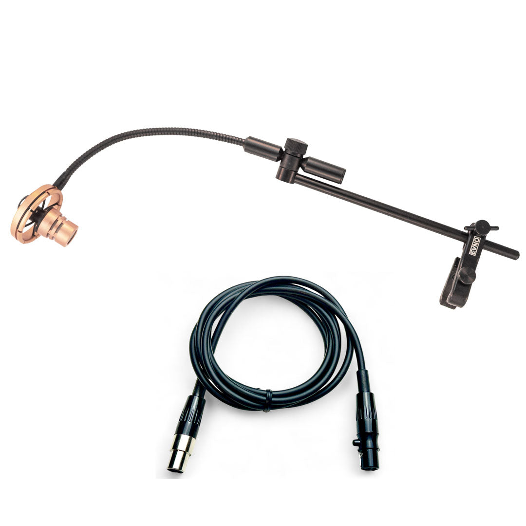 Evno TPX2-Ta4 Trumpet Microphone for Shure (Opt Wireless-Shure/Evno)